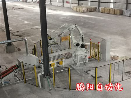 砂漿膩子粉全自動碼垛機(jī)改善企業(yè)碼垛效果
